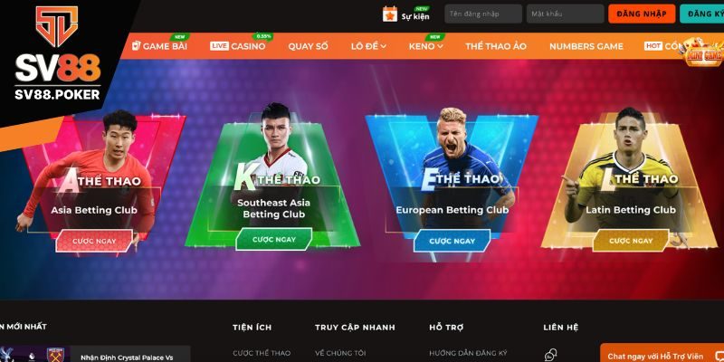 Cá Cược Thể Thao SV88